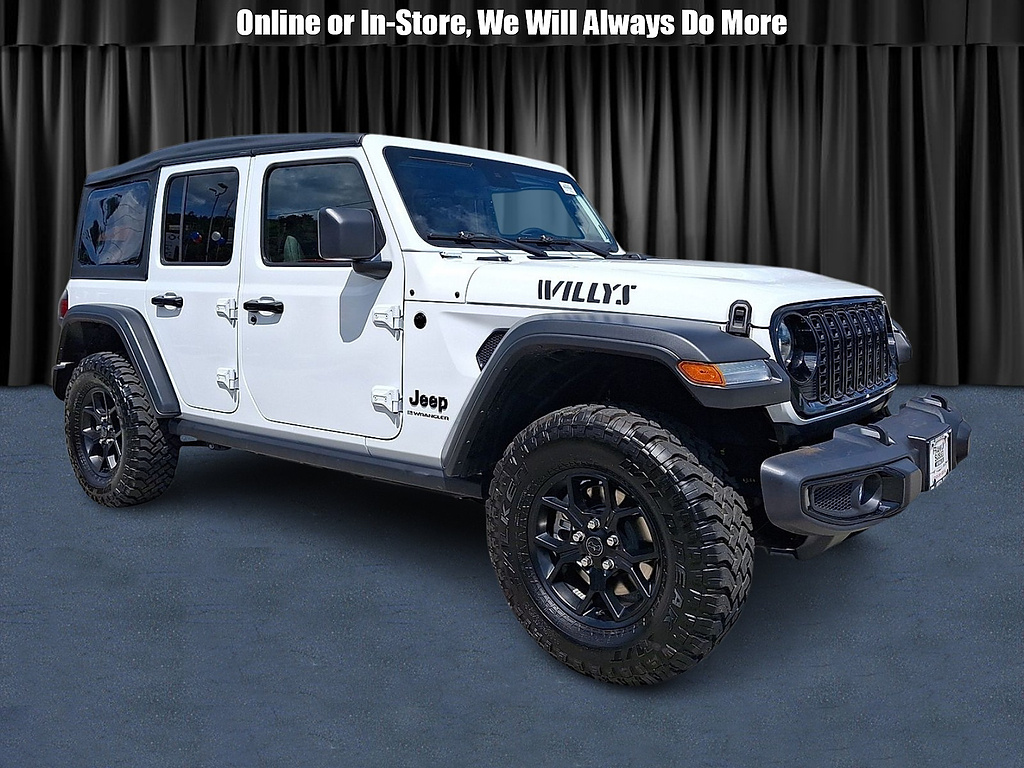 2025 Jeep Wrangler Willys comparison vehicle