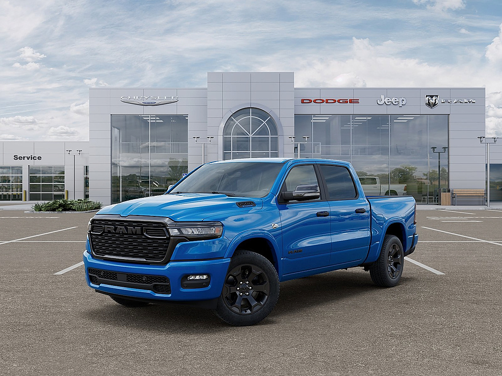 2026 Ram 1500 Big Horn Crew Cab 4×4 5’7″ Box comparison vehicle