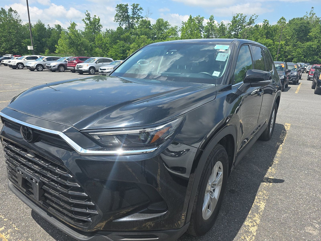 Midnight Black Metallic 2025 Toyota Grand Highlander SUV / Crossover All-Wheel Drive 8-Speed Automatic