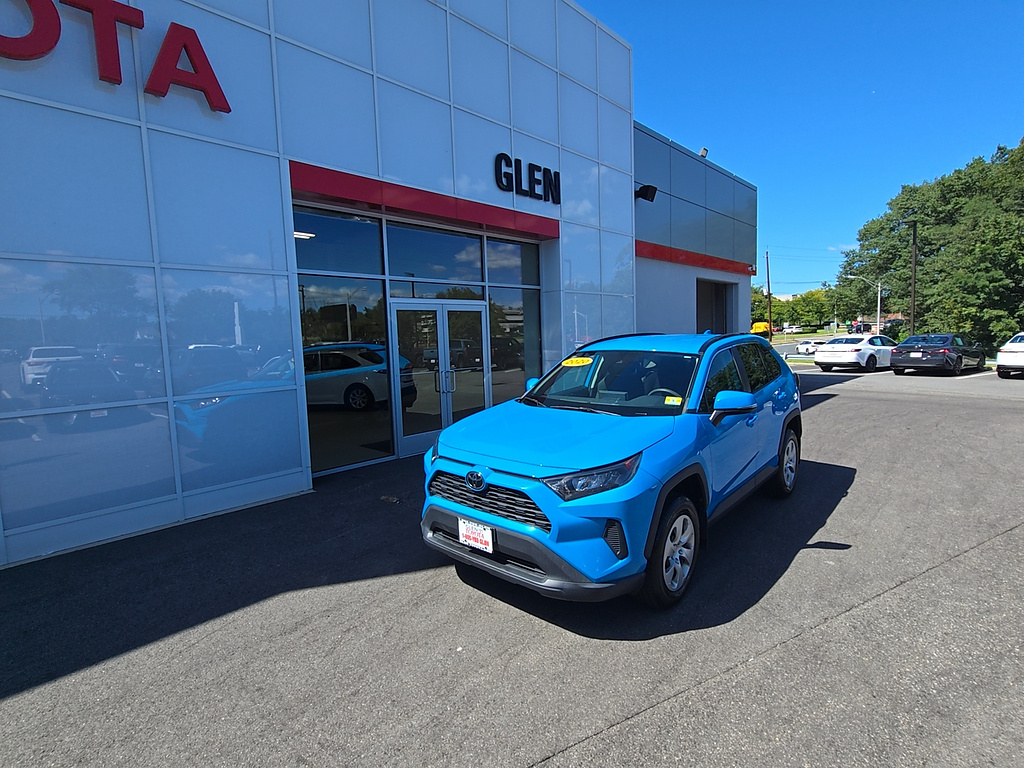 Blue Flame 2021 Toyota RAV4 SUV / Crossover All-Wheel Drive 8-Speed Automatic