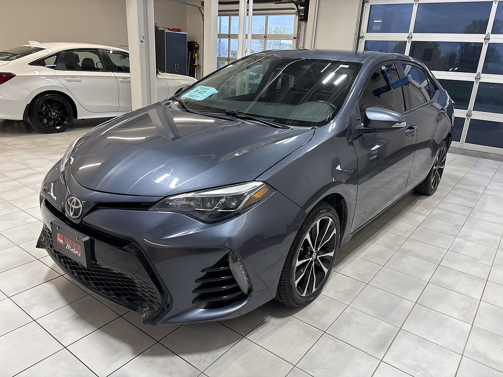 Blue Crush Metallic 2017 Toyota Corolla Sedan Front-Wheel Drive 7-Speed CVT
