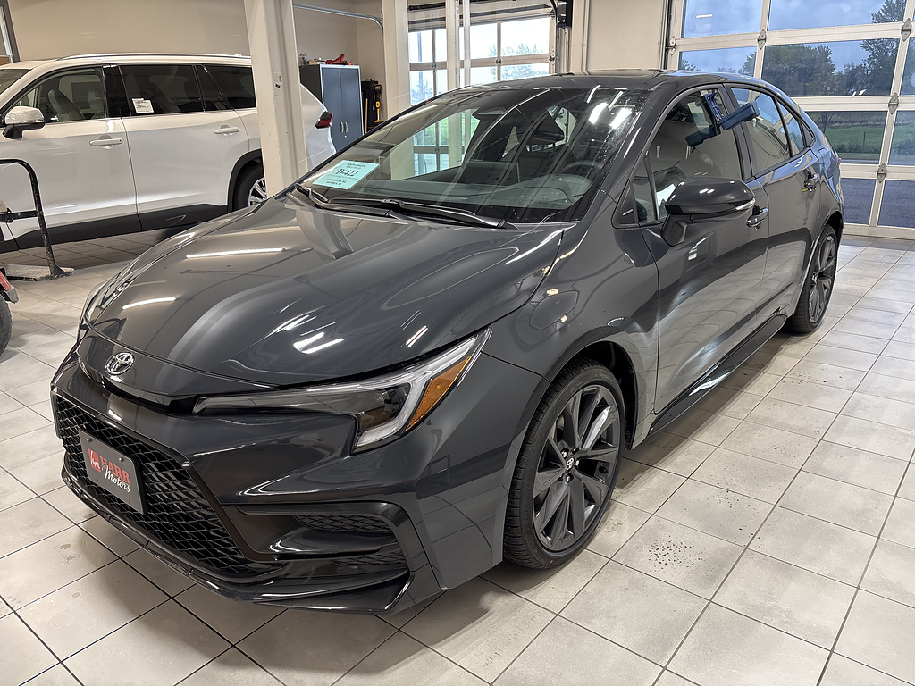 Underground 2027 Toyota Corolla Sedan Front-Wheel Drive Continuously Variable Transmission