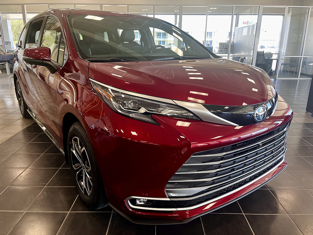 Red (Ruby Flare Pearl) 2026 Toyota Sienna Minivan All-Wheel Drive Continuously Variable Transmission