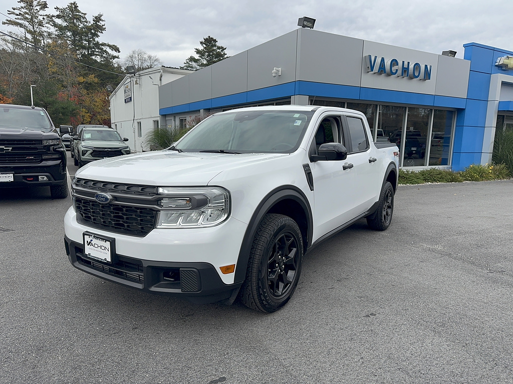 Oxford White 2024 Ford Maverick Pickup Truck All-Wheel Drive 8-Speed Automatic