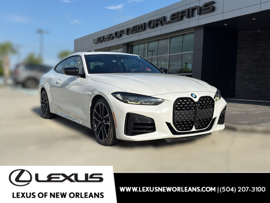 Alpine White 2022 BMW 4 Series Coupe Rear-Wheel Drive 8-Speed Automatic