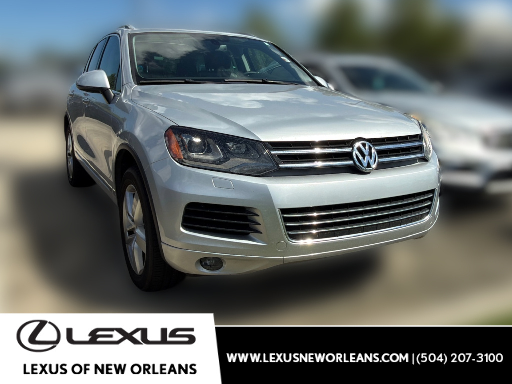 Silver 2014 Volkswagen Touareg SUV / Crossover All-Wheel Drive 8-Speed Automatic