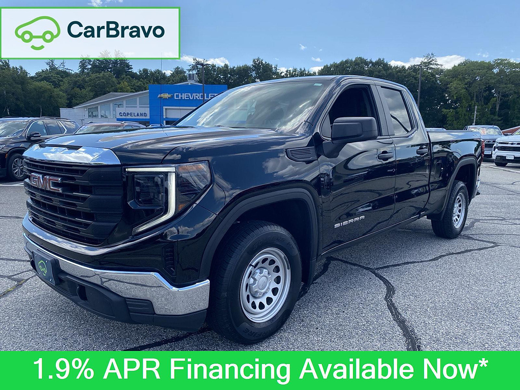 Onyx Black 2023 GMC Sierra 1500 Pickup Truck Four-Wheel Drive 8-Speed Automatic