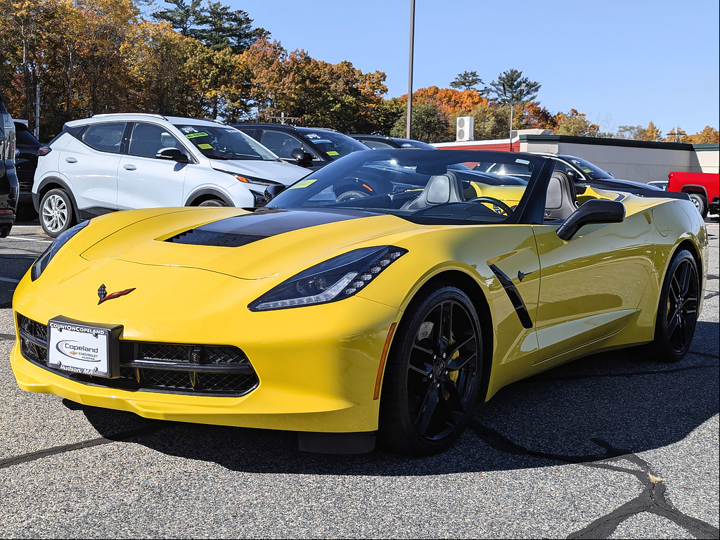 2016 Chevrolet Corvette Stingray Z51 3LT Convertible RWD