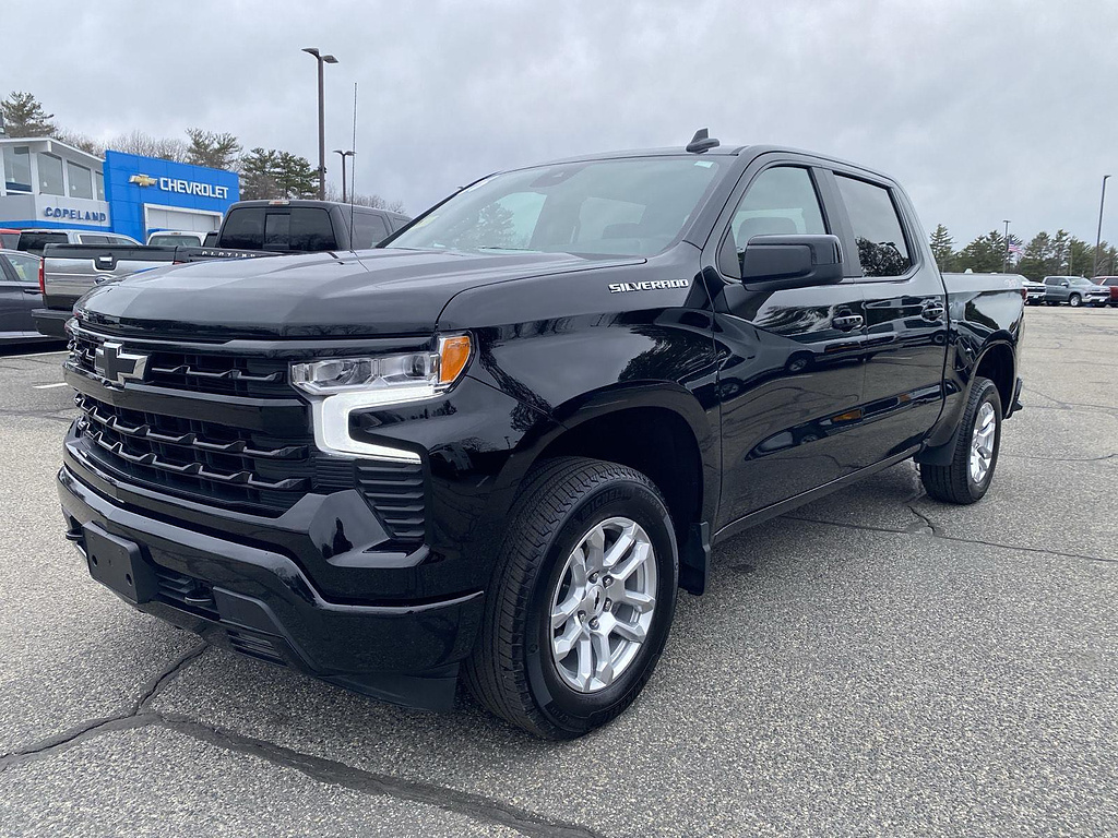 Black 2026 Chevrolet Silverado 1500 Pickup Truck Four-Wheel Drive Automatic