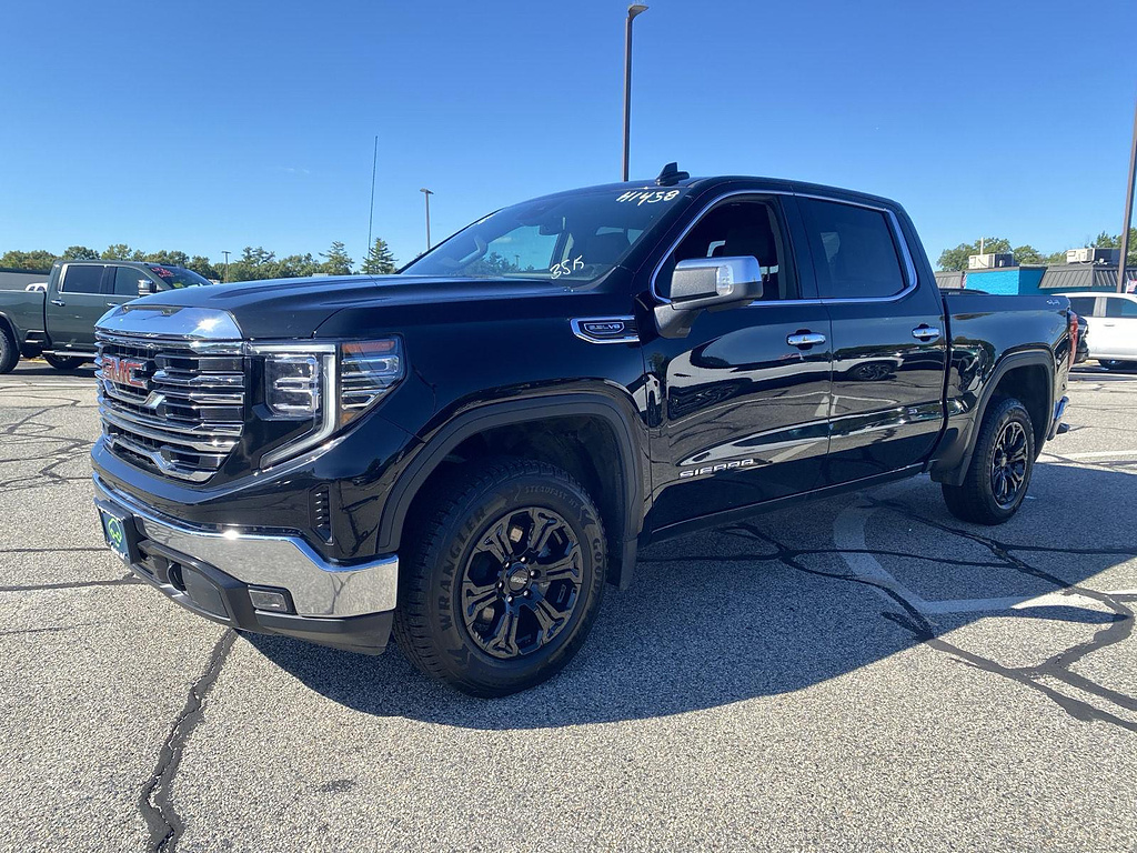 Onyx Black 2025 GMC Sierra 1500 Pickup Truck Four-Wheel Drive Automatic
