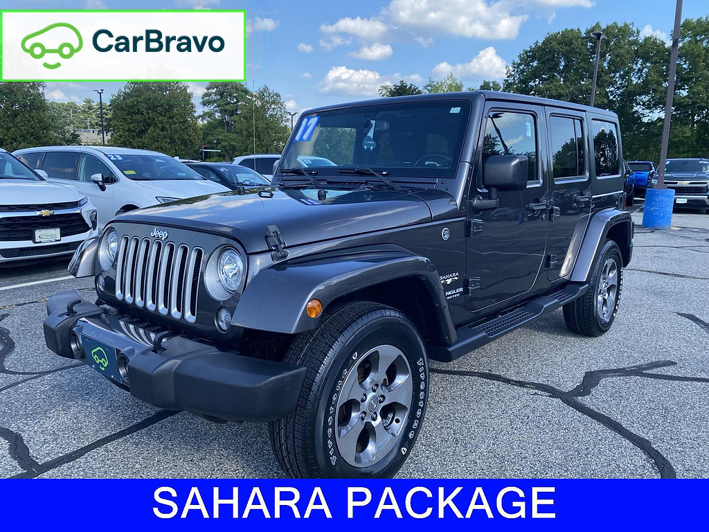 Gray (Granite Crystal Metallic Clear Coat) 2017 Jeep Wrangler SUV / Crossover Four-Wheel Drive 5-Speed Automatic