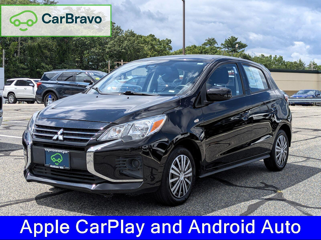 Graphite Gray Metallic 2024 Mitsubishi Mirage Hatchback Front-Wheel Drive Continuously Variable Transmission