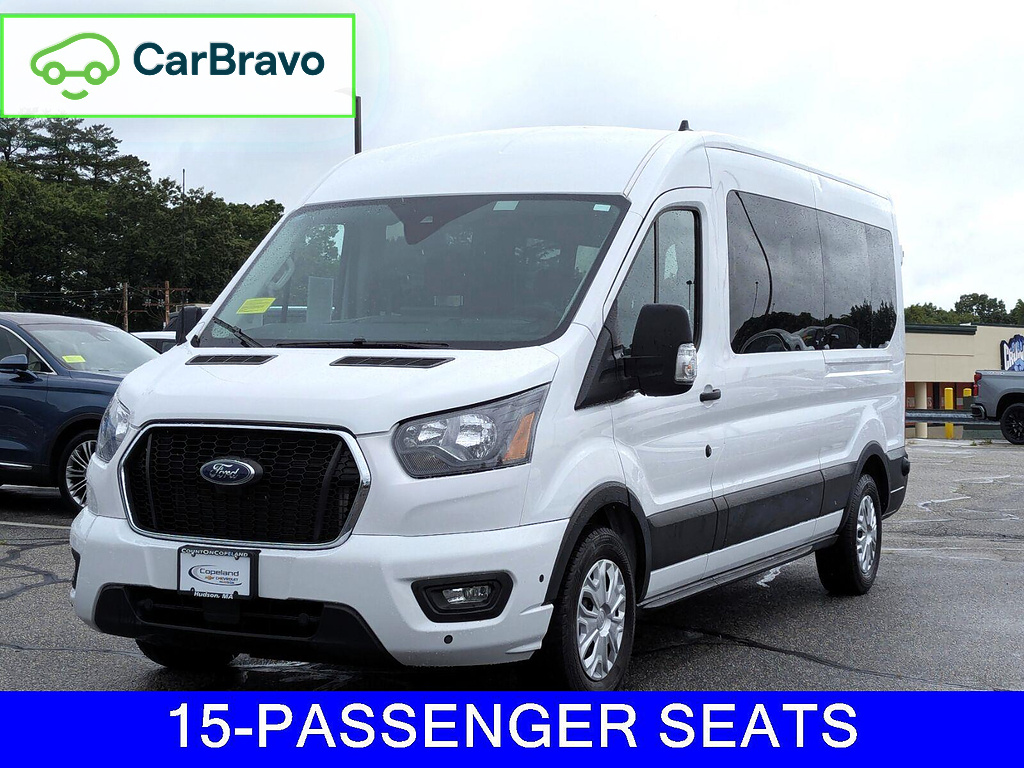 Oxford White 2024 Ford Transit Passenger Van Rear-Wheel Drive Automatic