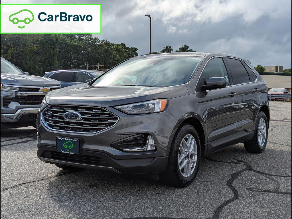 Carbonized Gray 2022 Ford Edge SUV / Crossover All-Wheel Drive 8-Speed Automatic