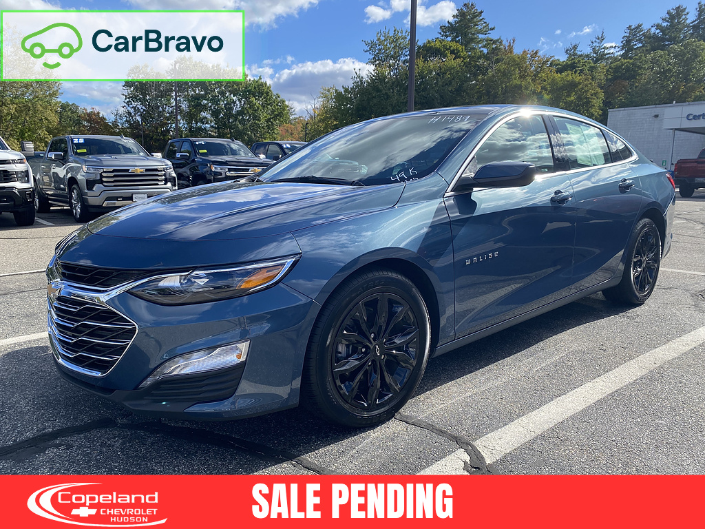 Lakeshore Blue Metallic 2025 Chevrolet Malibu Sedan Front-Wheel Drive Continuously Variable Transmission