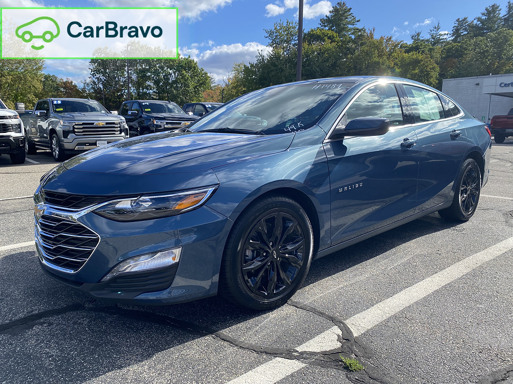 Lakeshore Blue Metallic 2025 Chevrolet Malibu Sedan Front-Wheel Drive Continuously Variable Transmission