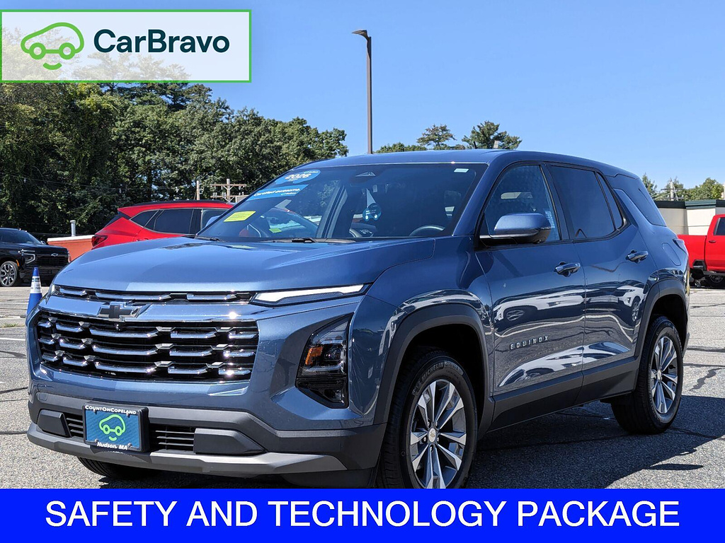 Blue 2026 Chevrolet Equinox SUV / Crossover Four-Wheel Drive 8-Speed Automatic