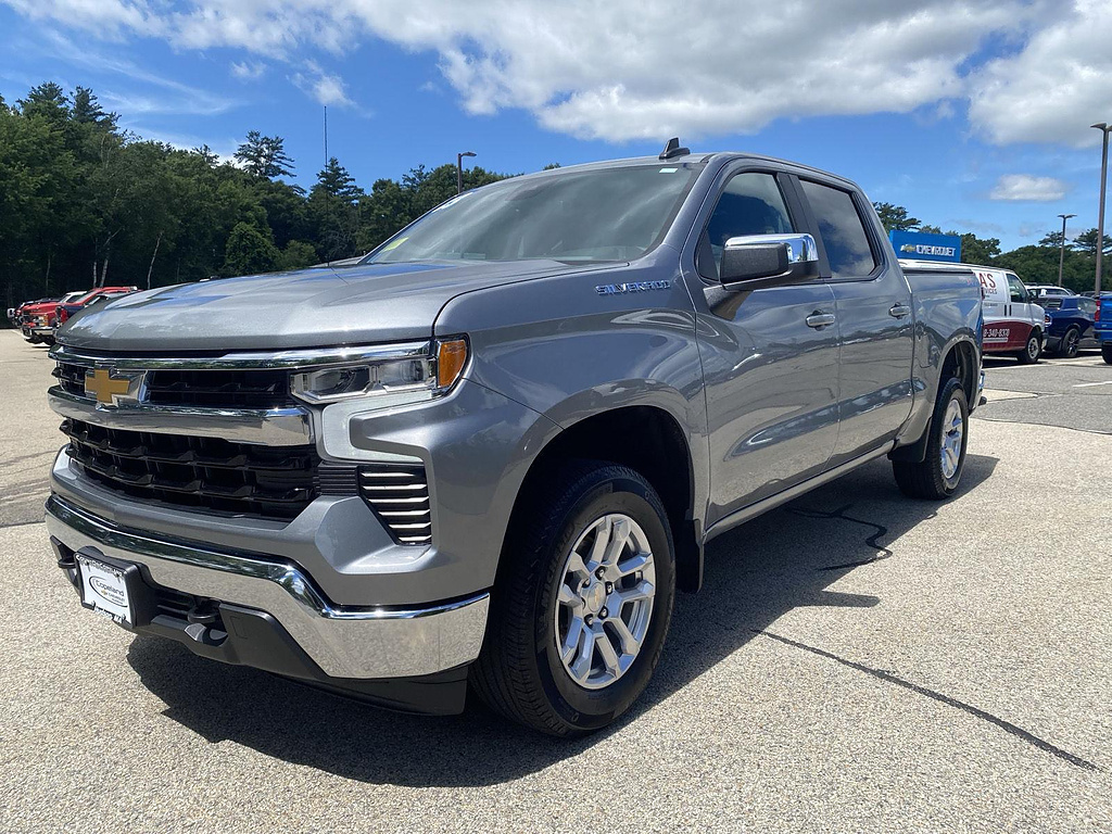 Sterling Gray Metallic 2023 Chevrolet Silverado 1500 Pickup Truck Four-Wheel Drive 8-Speed Automatic