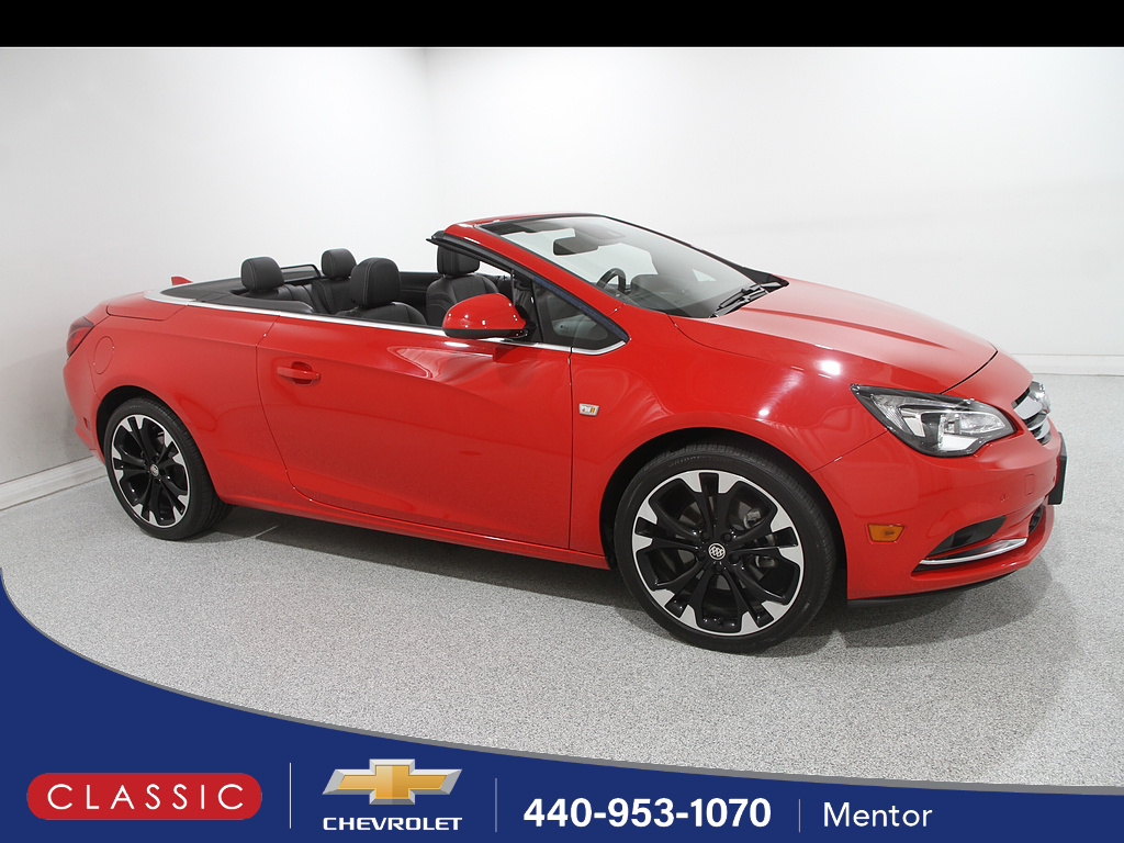 Sport Red 2019 Buick Cascada Convertible Front-Wheel Drive 6-Speed Automatic Overdrive