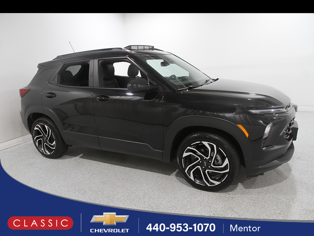 Mosaic Black Metallic 2025 Chevrolet Trailblazer SUV / Crossover Four-Wheel Drive 9-Speed Automatic