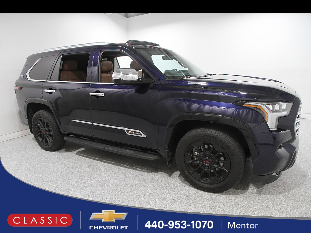 Blueprint 2026 Toyota Sequoia SUV / Crossover Four-Wheel Drive Automatic