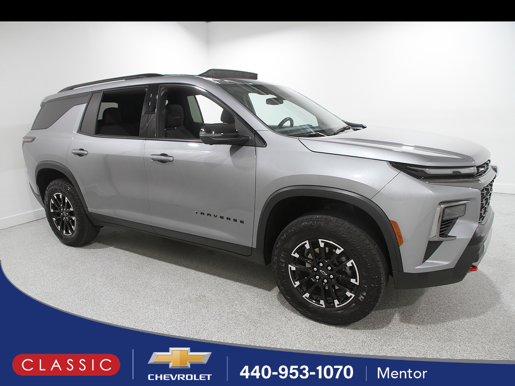 Gray 2024 Chevrolet Traverse SUV / Crossover Four-Wheel Drive 8-Speed Automatic