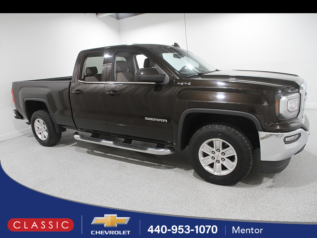 DK. BROWN 2018 GMC Sierra 1500 Pickup Truck Four-Wheel Drive 6-Speed Automatic Overdrive