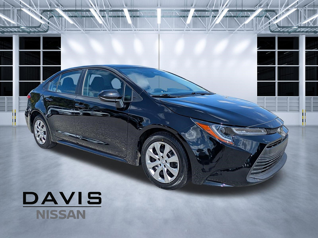 Midnight Black Metallic 2024 Toyota Corolla Sedan Front-Wheel Drive Continuously Variable Transmission