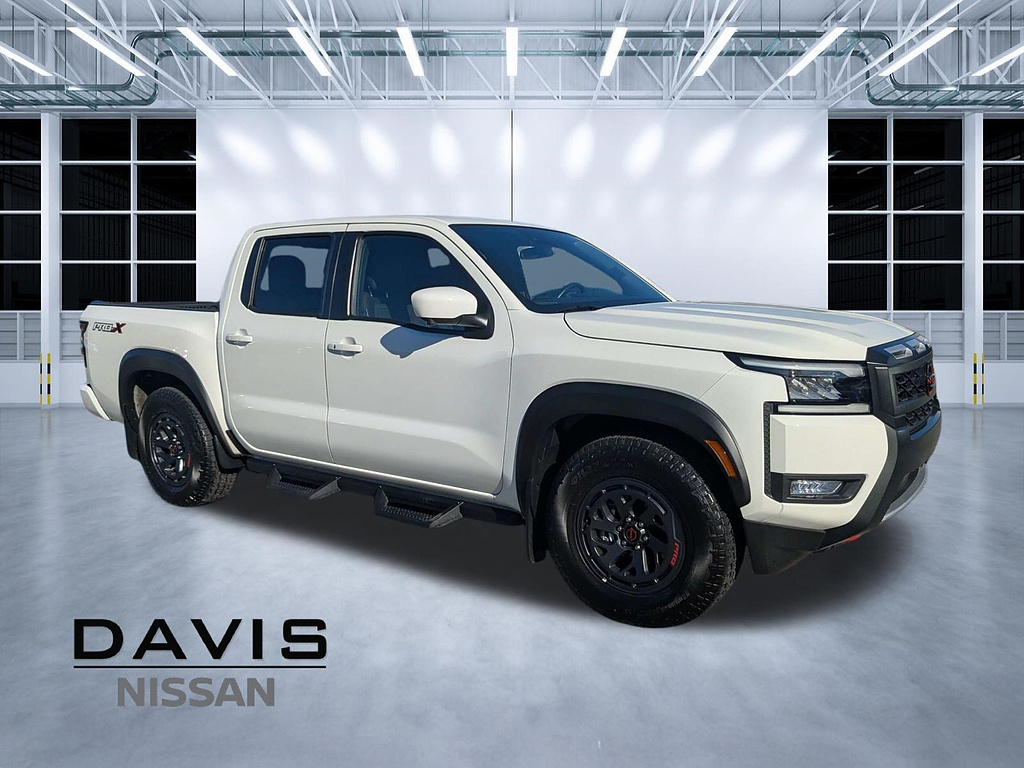 Glacier White 2026 Nissan Frontier Pickup Truck 4X2 9-Speed Automatic