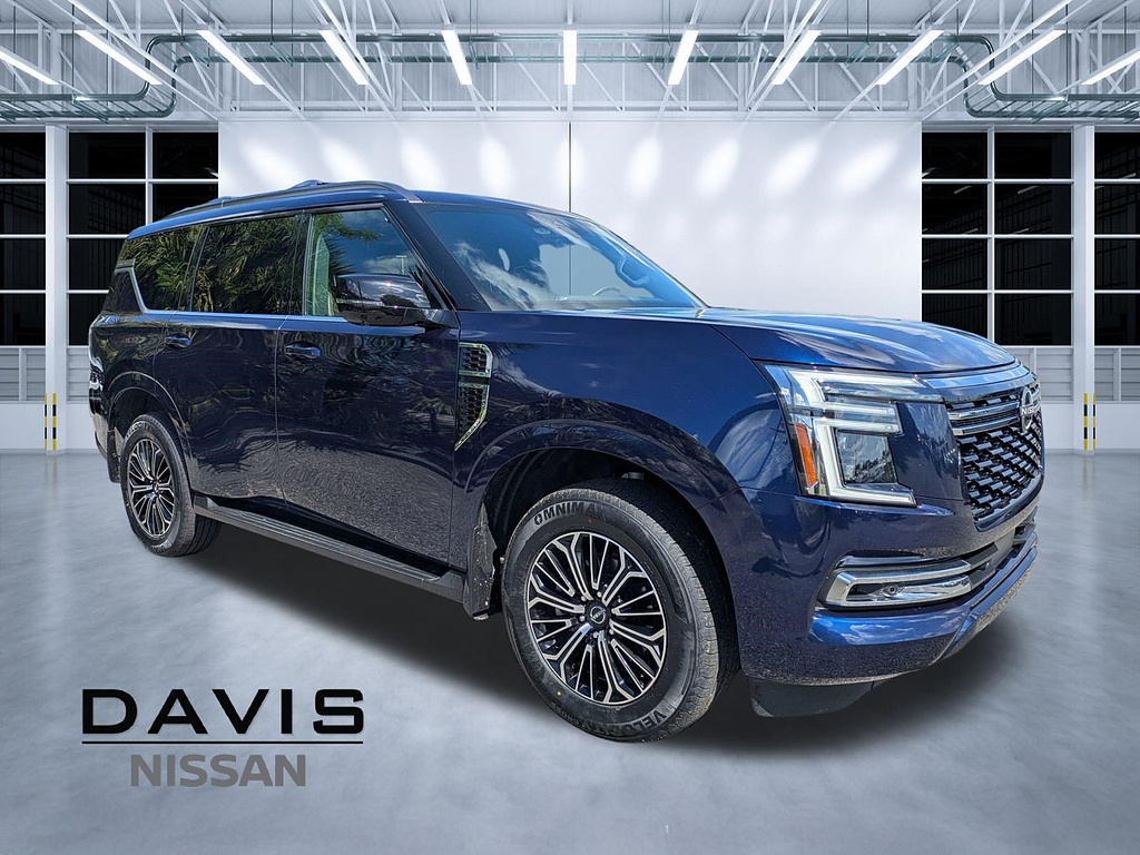 Deep Ocean Blue Pearl 2025 Nissan Armada SUV / Crossover 4X2 9-Speed Automatic
