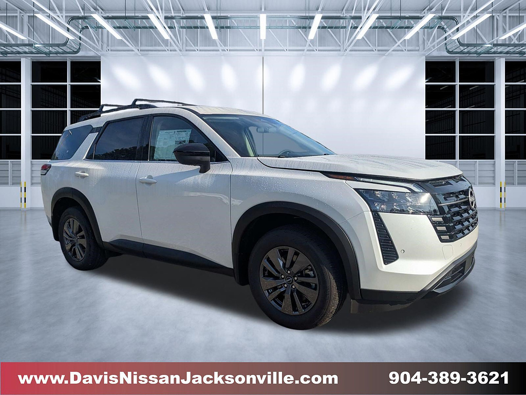 Everest White Pearl Tricoat 2026 Nissan Pathfinder SUV / Crossover Front-Wheel Drive 9-Speed Automatic