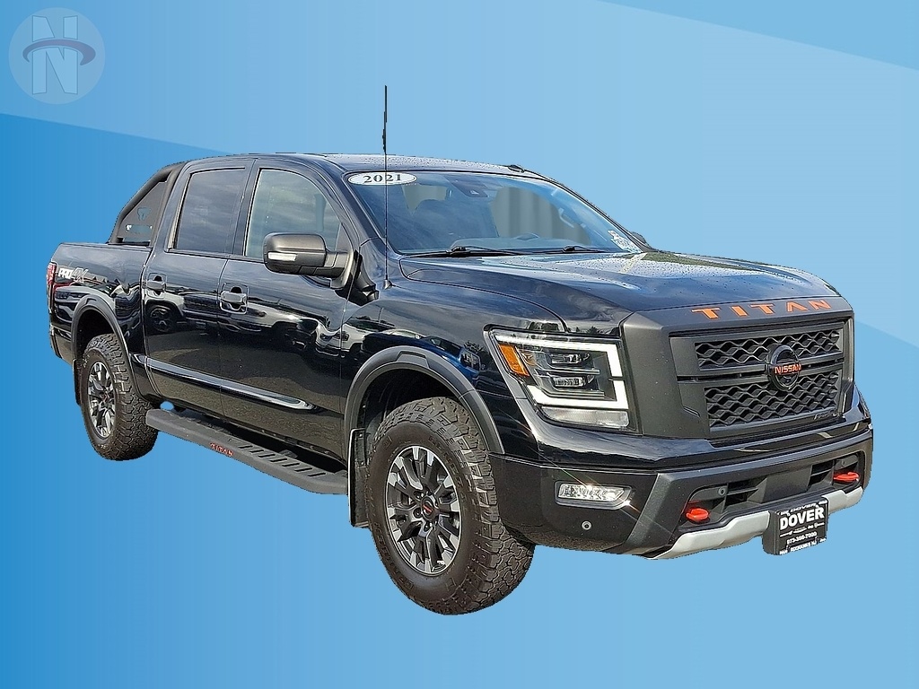 2021 Nissan Titan Negro Camioneta Todo terreno 9 velocidades Automática