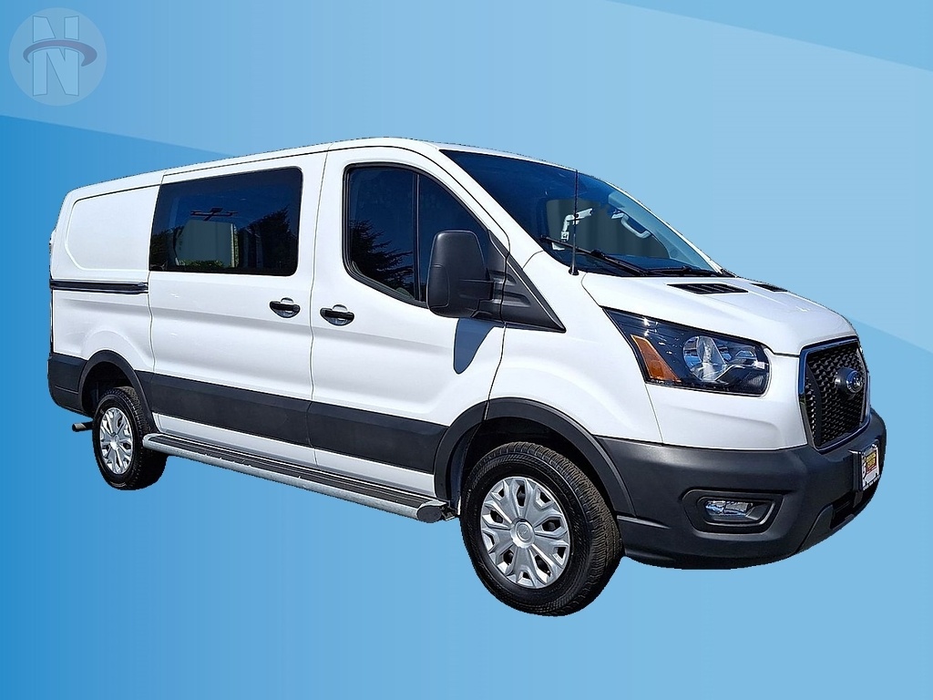 Oxford White 2025 Ford Transit Cargo Van Rear-Wheel Drive Automatic