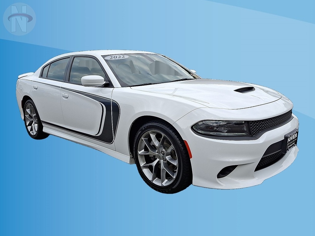 White Knuckle Clear Coat 2022 Dodge Charger Sedan Rear-Wheel Drive 8-Speed Automatic