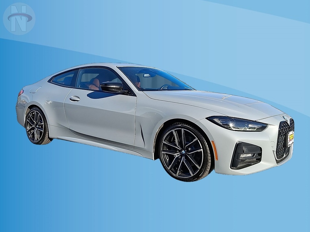 Gray (Brooklyn Grey Metallic) 2022 BMW 4 Series Coupe All-Wheel Drive 8-Speed Automatic