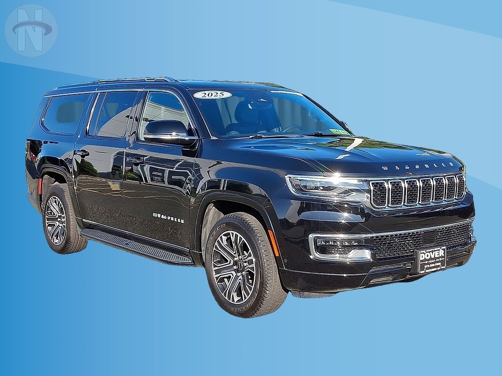 Diamond Black Crystal Pearl Coat 2025 Jeep Wagoneer L SUV / Crossover Four-Wheel Drive 8-Speed Automatic