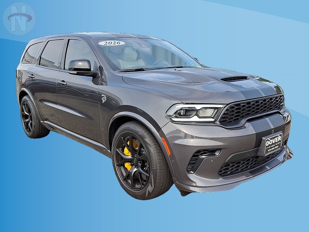 Gray (Vapor Grey) 2026 Dodge Durango SUV / Crossover All-Wheel Drive 8-Speed Automatic