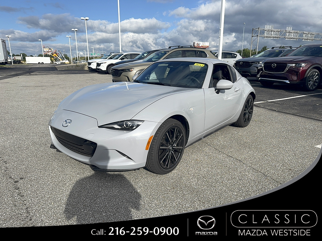 Aero Gray Metallic 2026 Mazda MX-5 Miata Convertible Rear-Wheel Drive 6-Speed Automatic