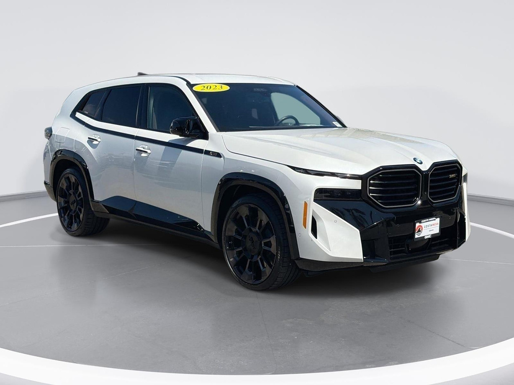 Mineral White Metallic 2023 BMW XM SUV / Crossover All-Wheel Drive 8-Speed Automatic