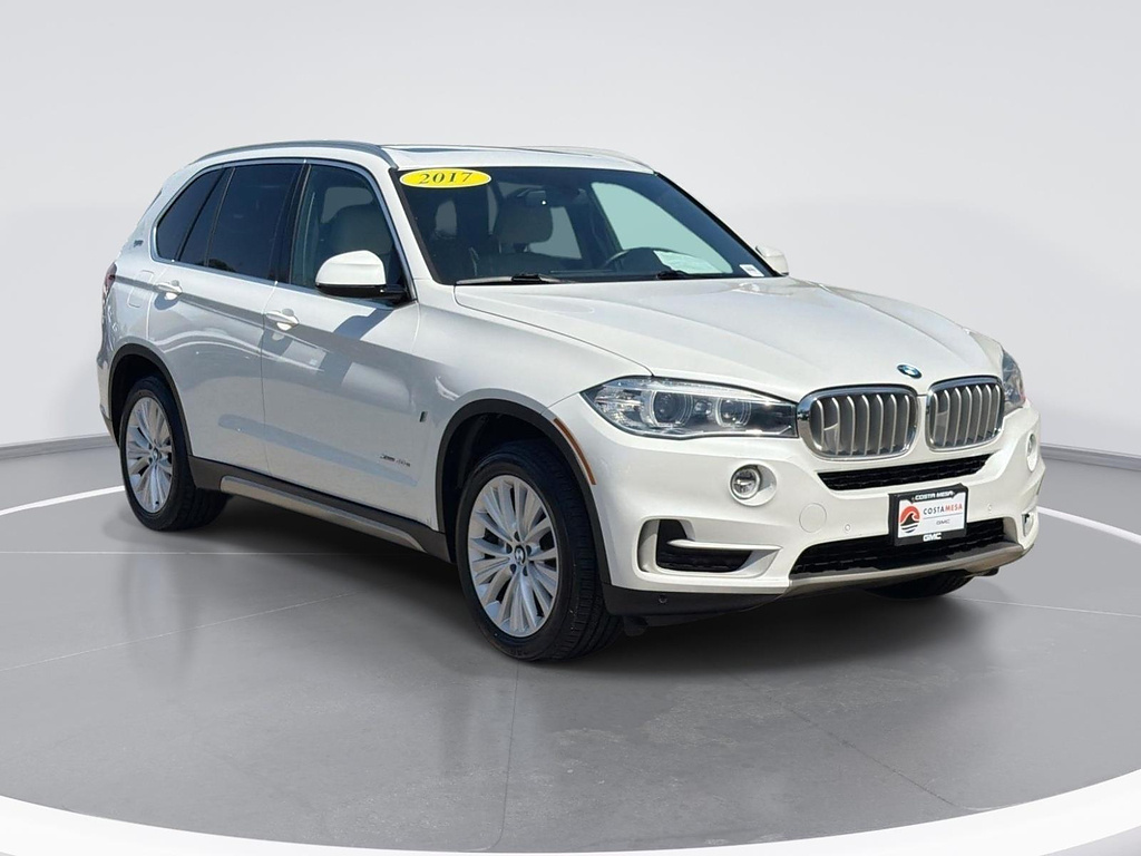 White 2017 BMW X5 SUV / Crossover All-Wheel Drive 8-Speed Automatic