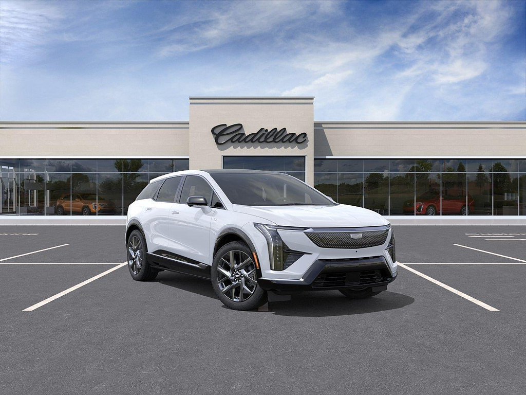 Vibrant White Tricoat 2027 Cadillac OPTIQ SUV / Crossover Rear-Wheel Drive 1-Speed Dual Clutch