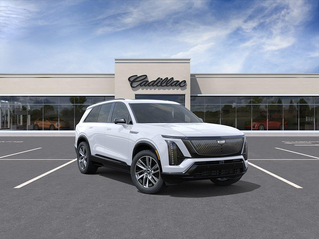 Vibrant White Tricoat 2027 Cadillac VISTIQ SUV / Crossover All-Wheel Drive 1-Speed Dual Clutch