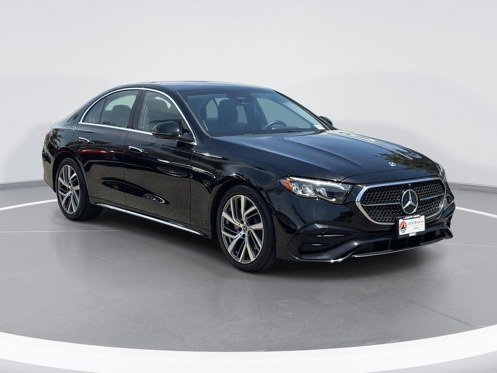 Black 2026 Mercedes-Benz E-Class Sedan Rear-Wheel Drive 9-Speed Automatic