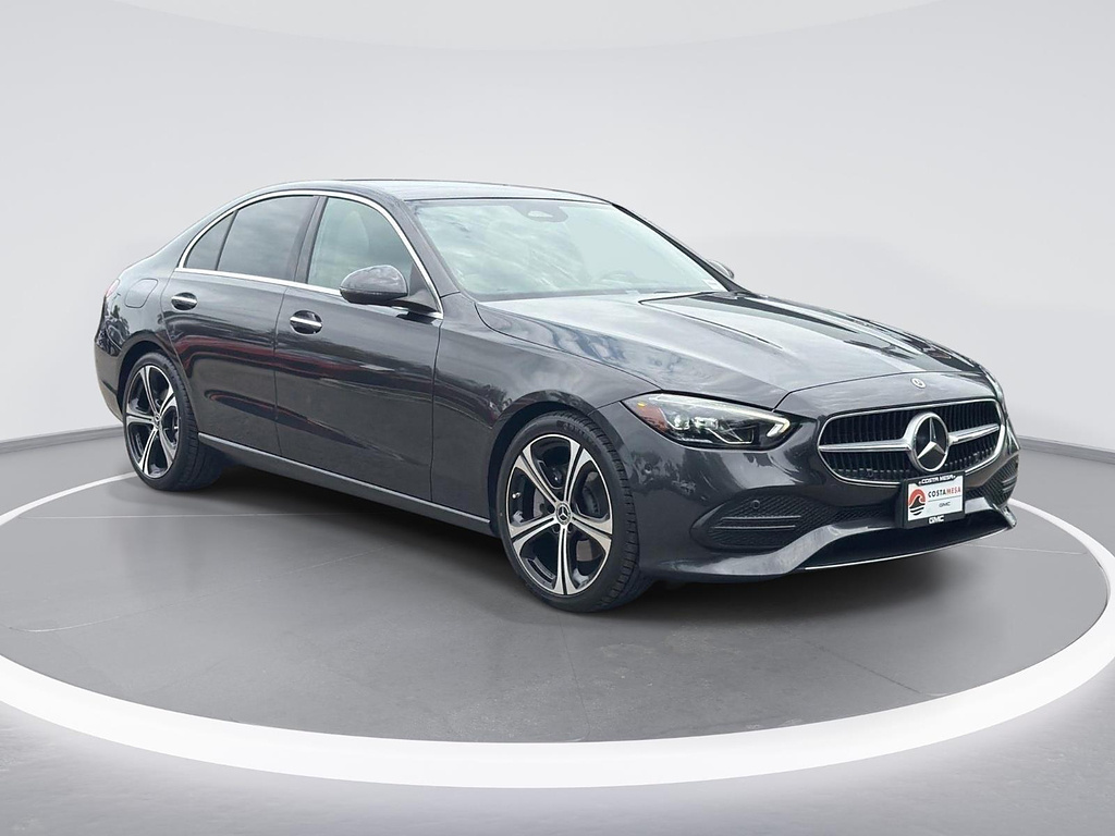 Gray (Graphite Grey Metallic) 2024 Mercedes-Benz C-Class Sedan Rear-Wheel Drive 9-Speed Automatic