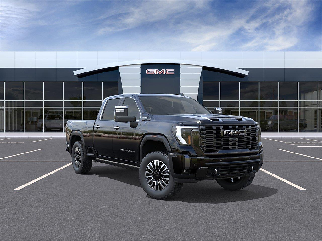 Onyx Black 2026 GMC Sierra 3500HD Pickup Truck Four-Wheel Drive Automatic