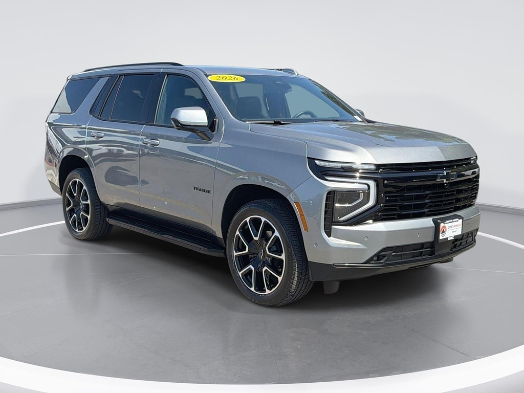 Sterling Gray Metallic 2026 Chevrolet Tahoe SUV / Crossover 4X2 Automatic