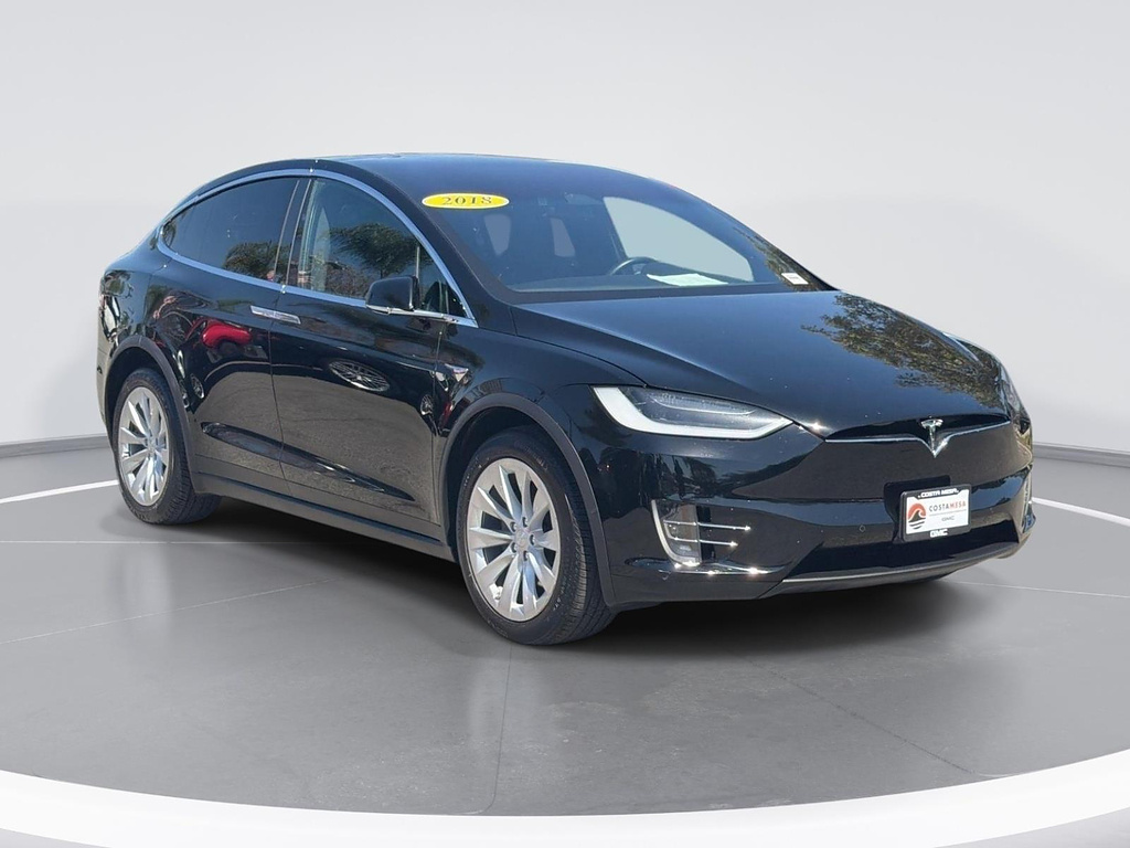Solid Black 2018 Tesla Model X SUV / Crossover All-Wheel Drive 1-Speed Dual Clutch