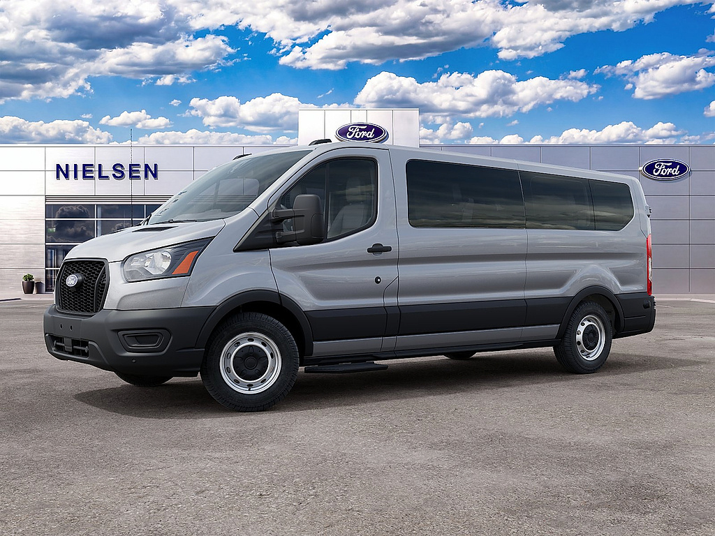 Iconic Silver 2027 Ford Transit Passenger Van Rear-Wheel Drive Automatic