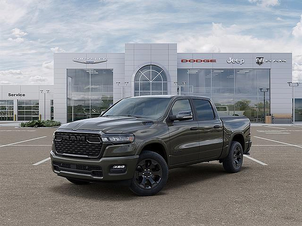 2026 Ram 1500 Big Horn Crew Cab 4×4 5’7″ Box comparison vehicle