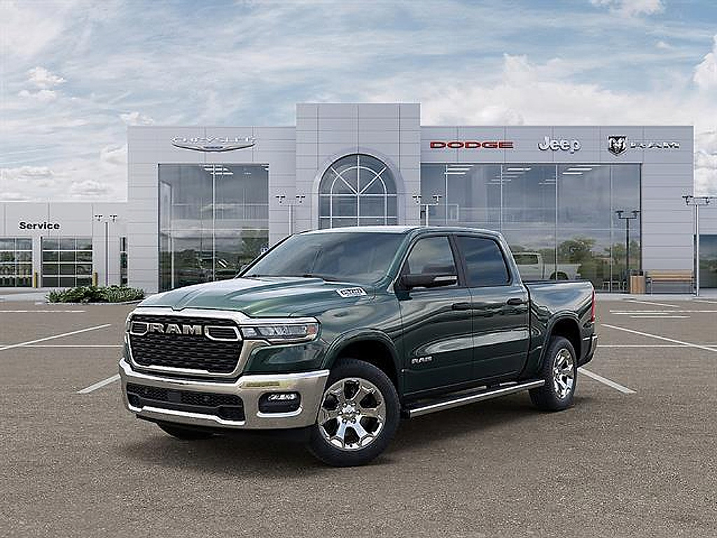 2026 Ram 1500 Big Horn Crew Cab 4×4 5’7″ Box comparison vehicle